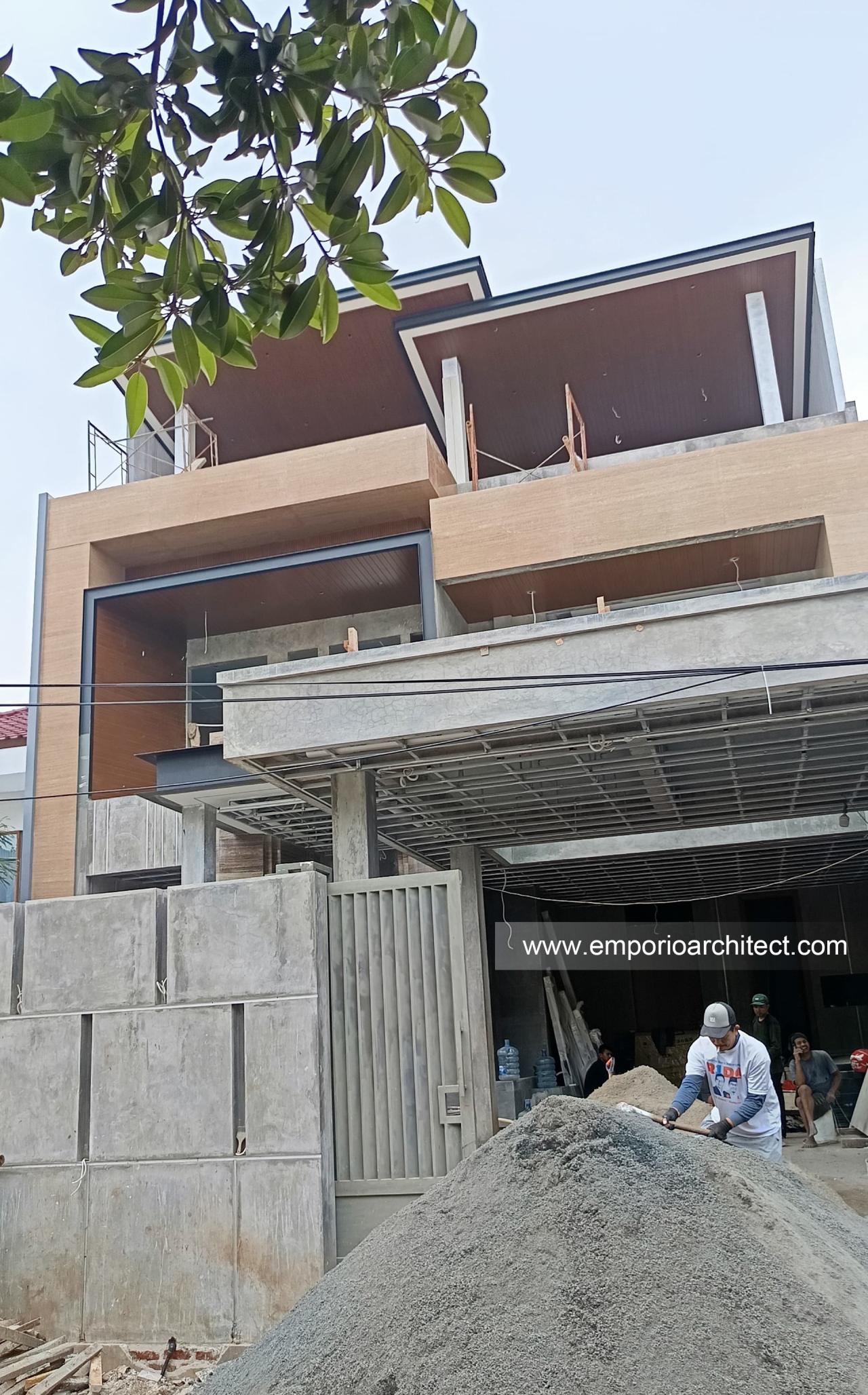 Progress Pembangunan Rumah Bapak DSD di Jakarta Barat