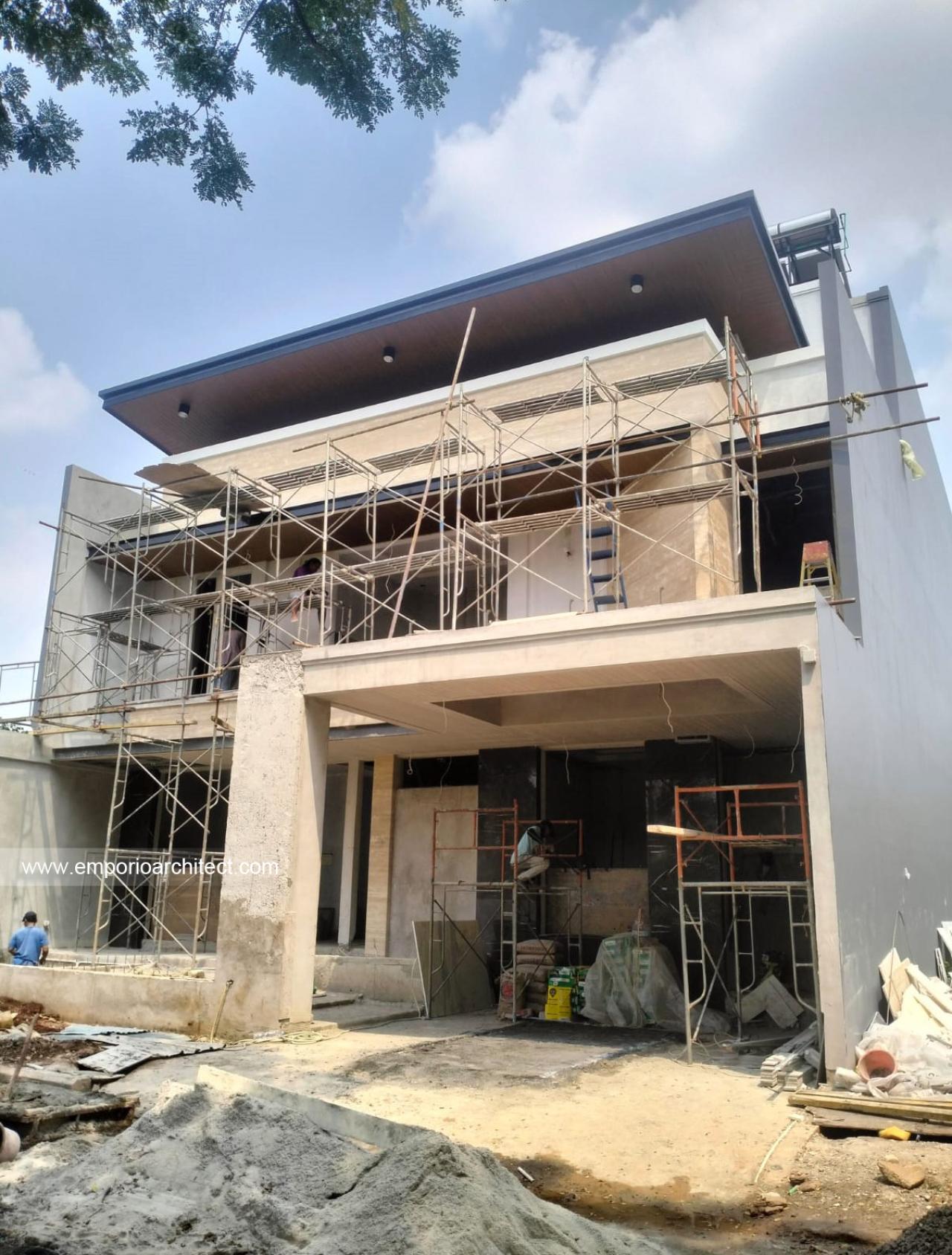 Progress Pembangunan Rumah Bapak HDL di Bekasi