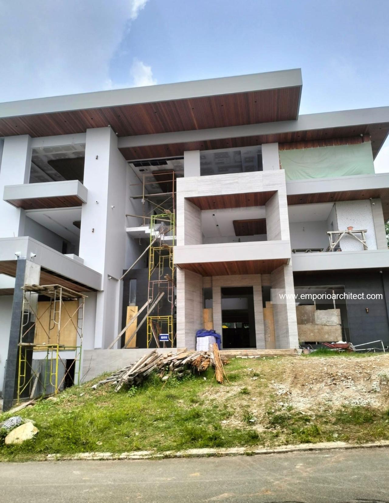 Progress Pembangunan Rumah Bapak JKO di Sentul, Bogor