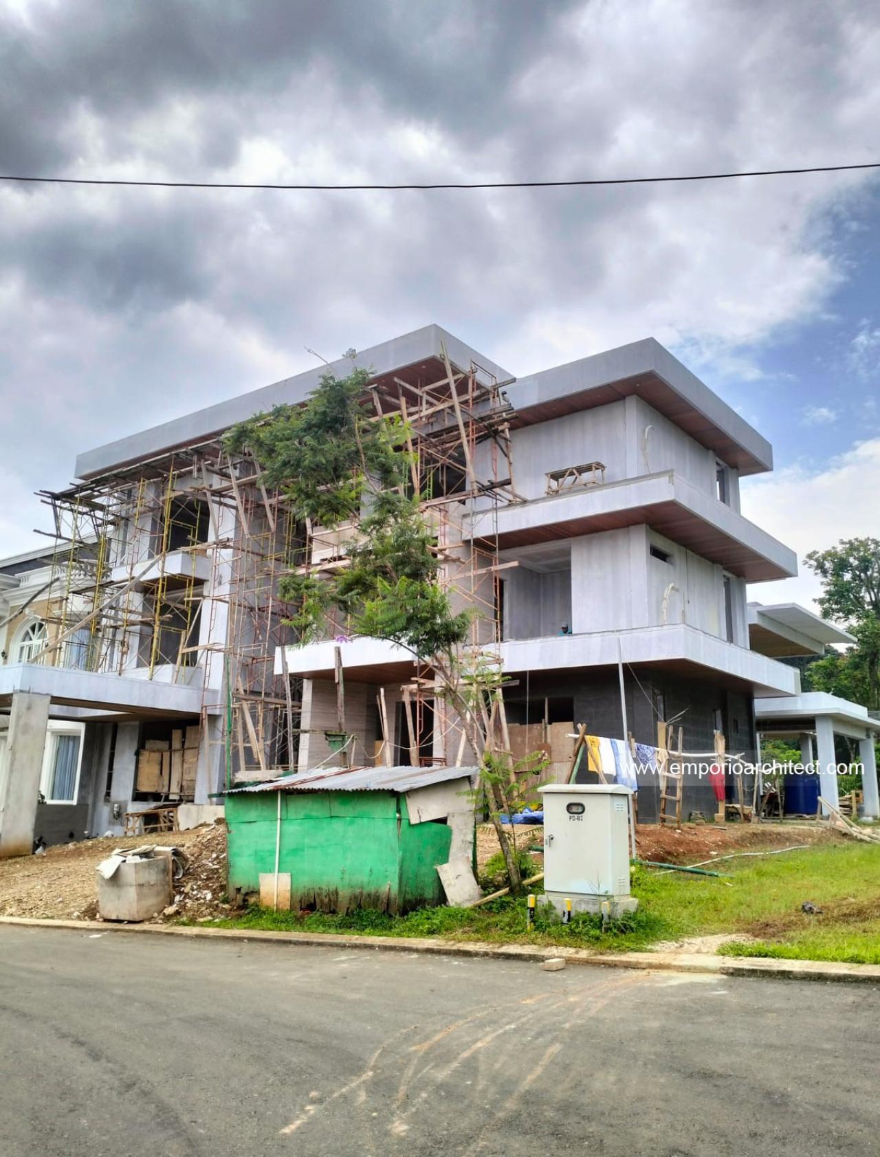 Progress Pembangunan Rumah Bapak JKO di Sentul, Bogor