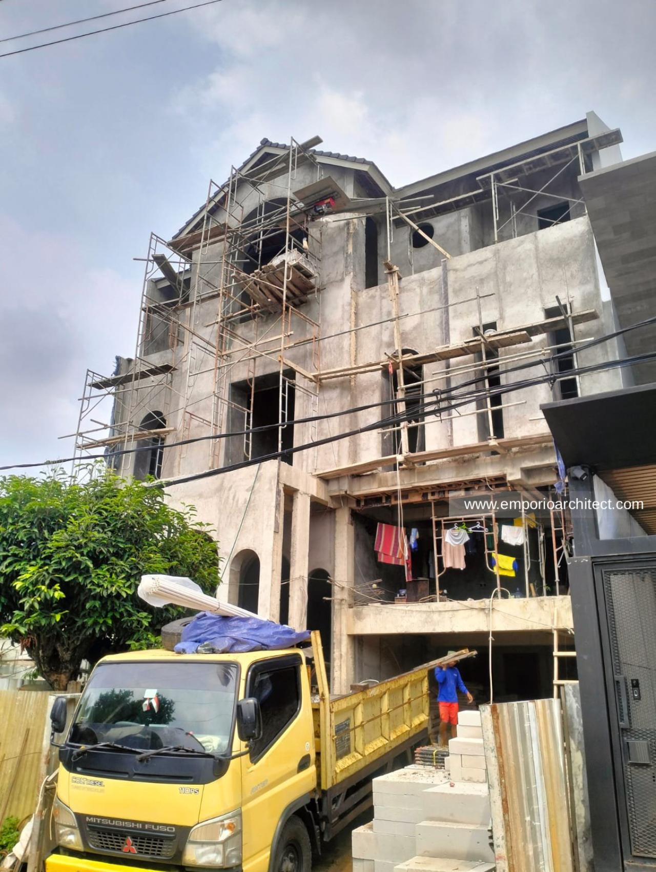 Progress Pembangunan Rumah Bapak RN di Jakarta Selatan