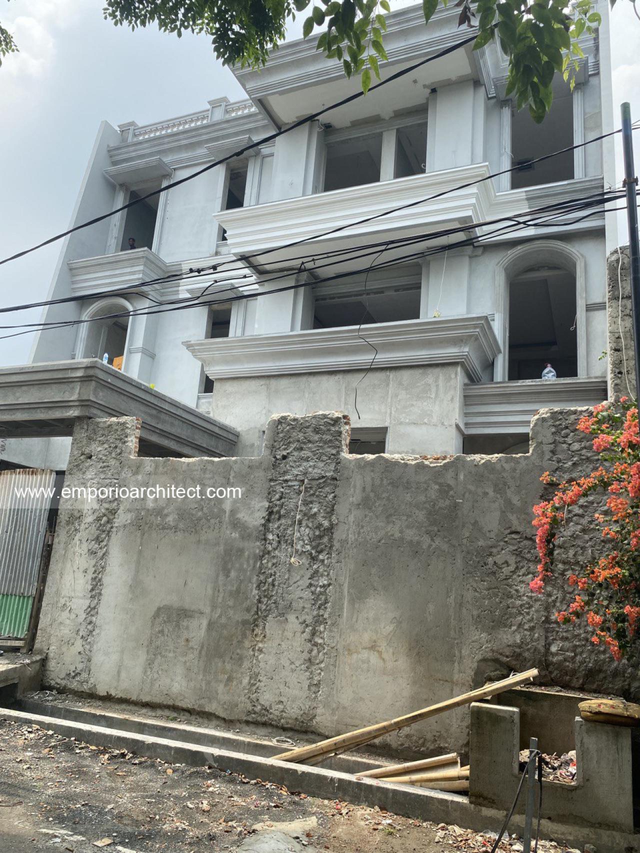 Construction Progress of Mrs. CRT Private House in Jakarta Pusat