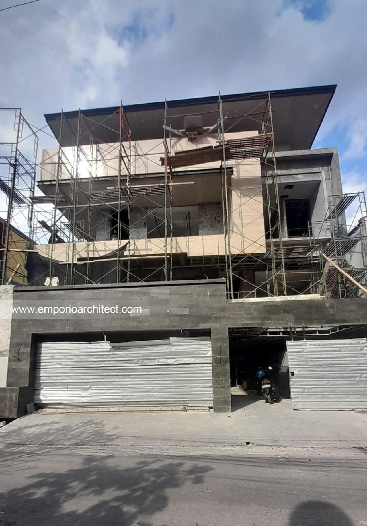 Construction Progress of Mrs. FNA in Bali