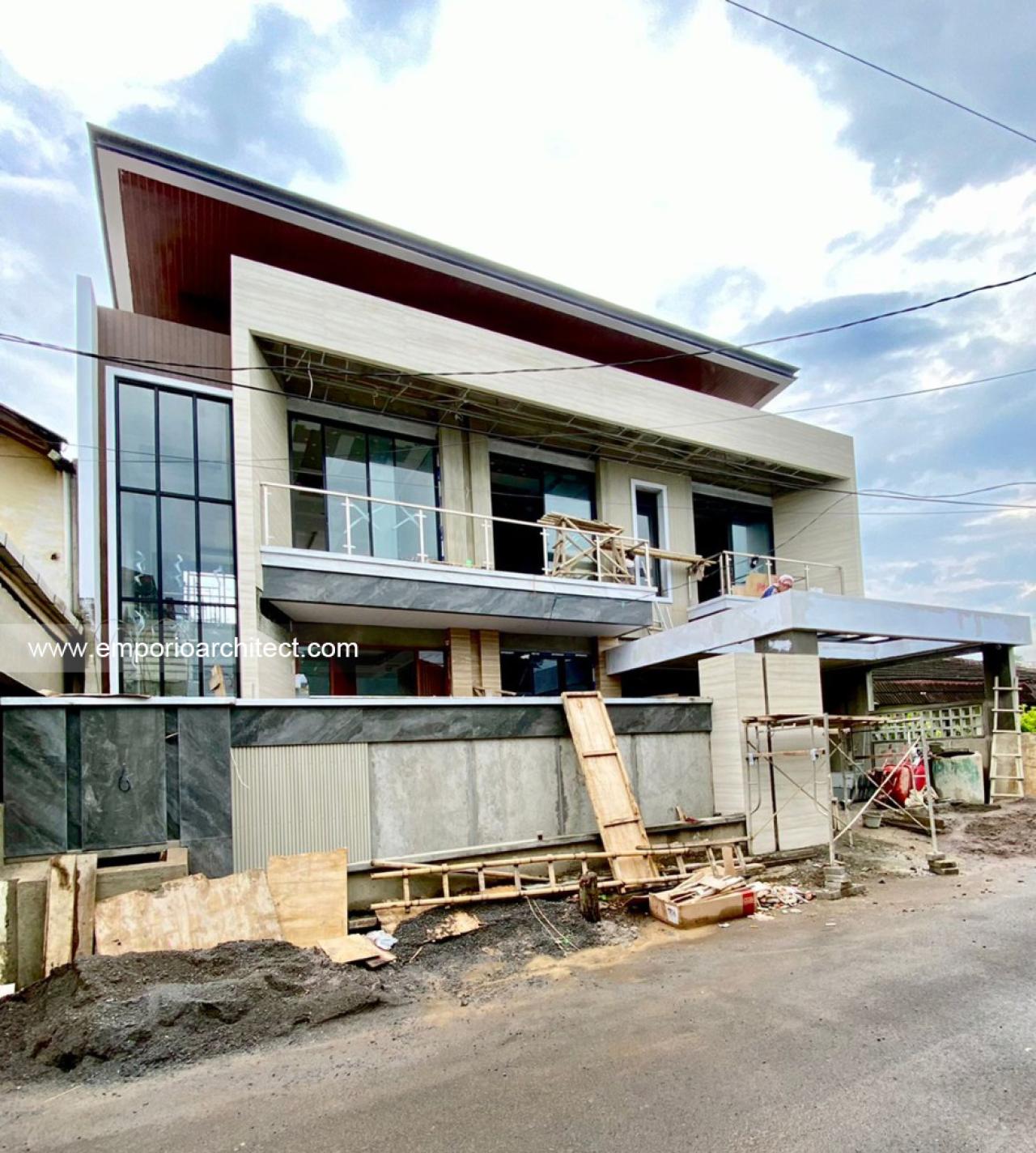 Construction Progress of Mrs. HLN Private House in Bandung, Jawa Barat