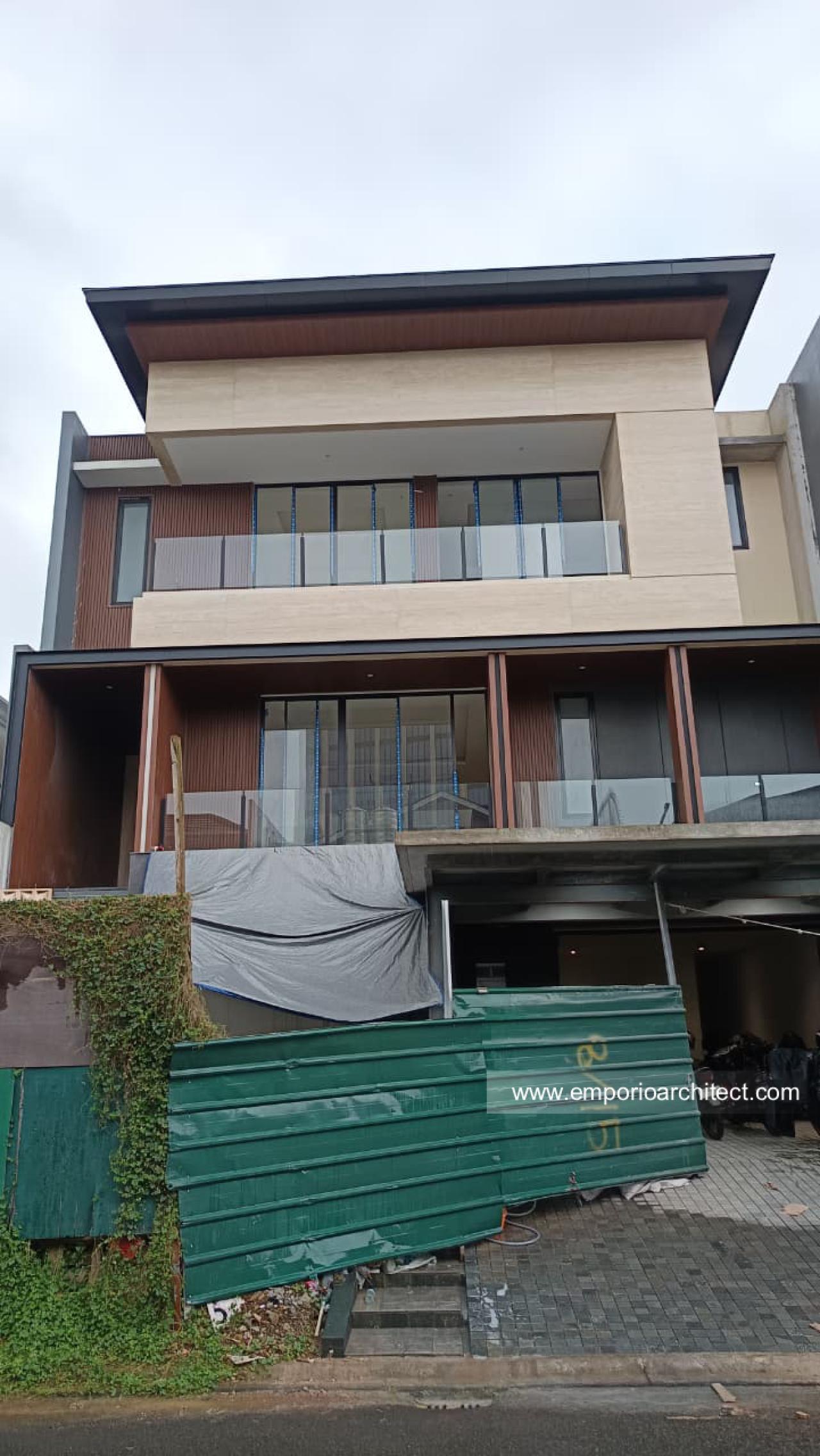 Progress Pembangunan Rumah Ibu LND di Alam Sutera, Tangerang