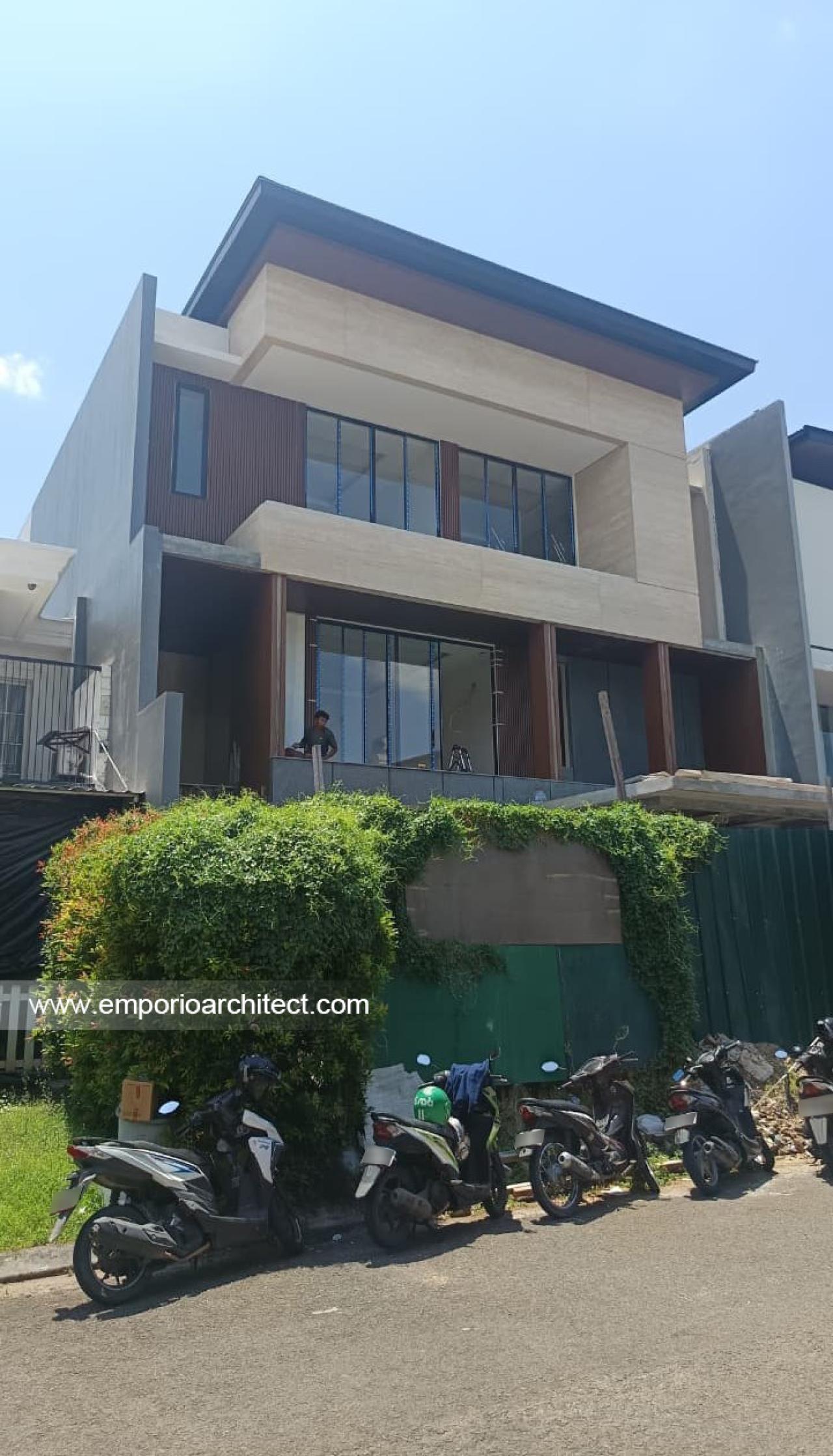 Progress Pembangunan Rumah Ibu LND di Alam Sutera, Tangerang