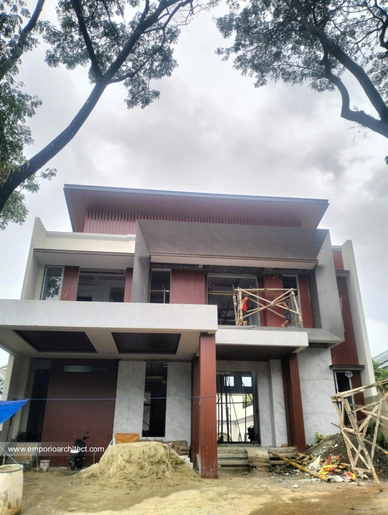 Construction Progress of Mrs. Melisa in Sentul, Bogor, Jawa Barat
