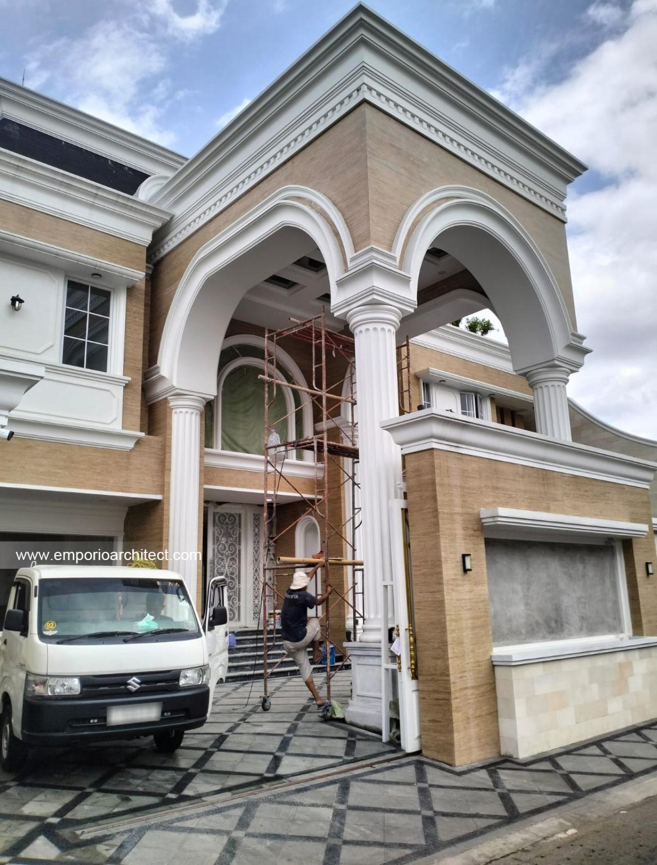 Progress Pembangunan Rumah Ibu Ria Ricis di Jakarta