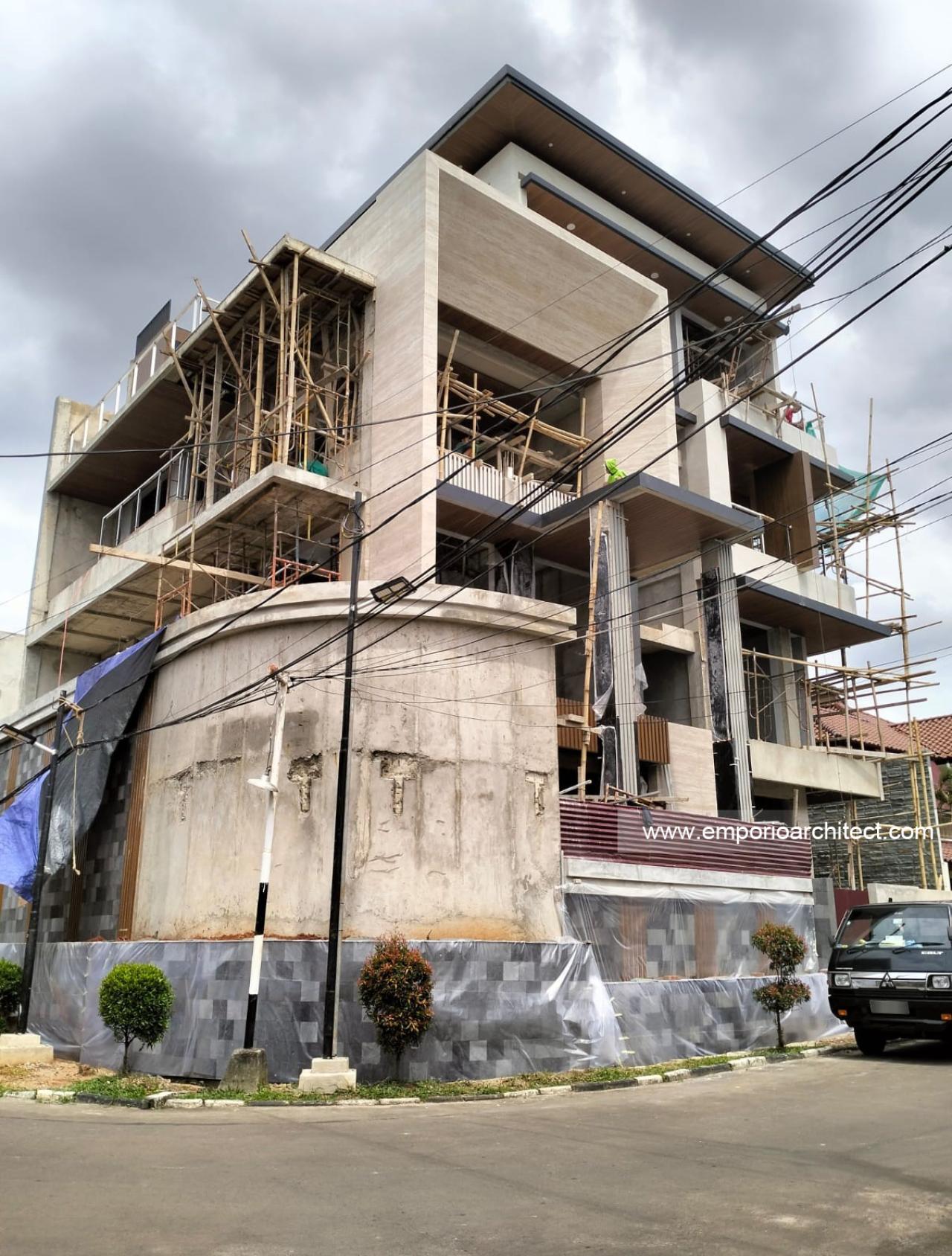 Progress Pembangunan Rumah Ibu VVT di Jakarta  
