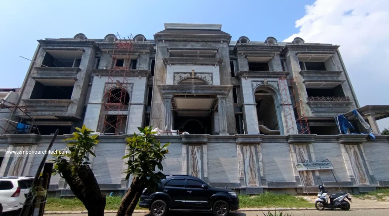 Construction Progress Classic House in Jakarta