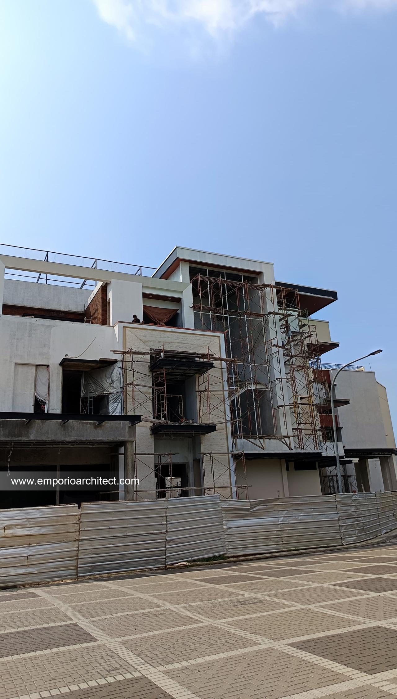 Construction Progress of Mr. Bong Reiner in Jakarta