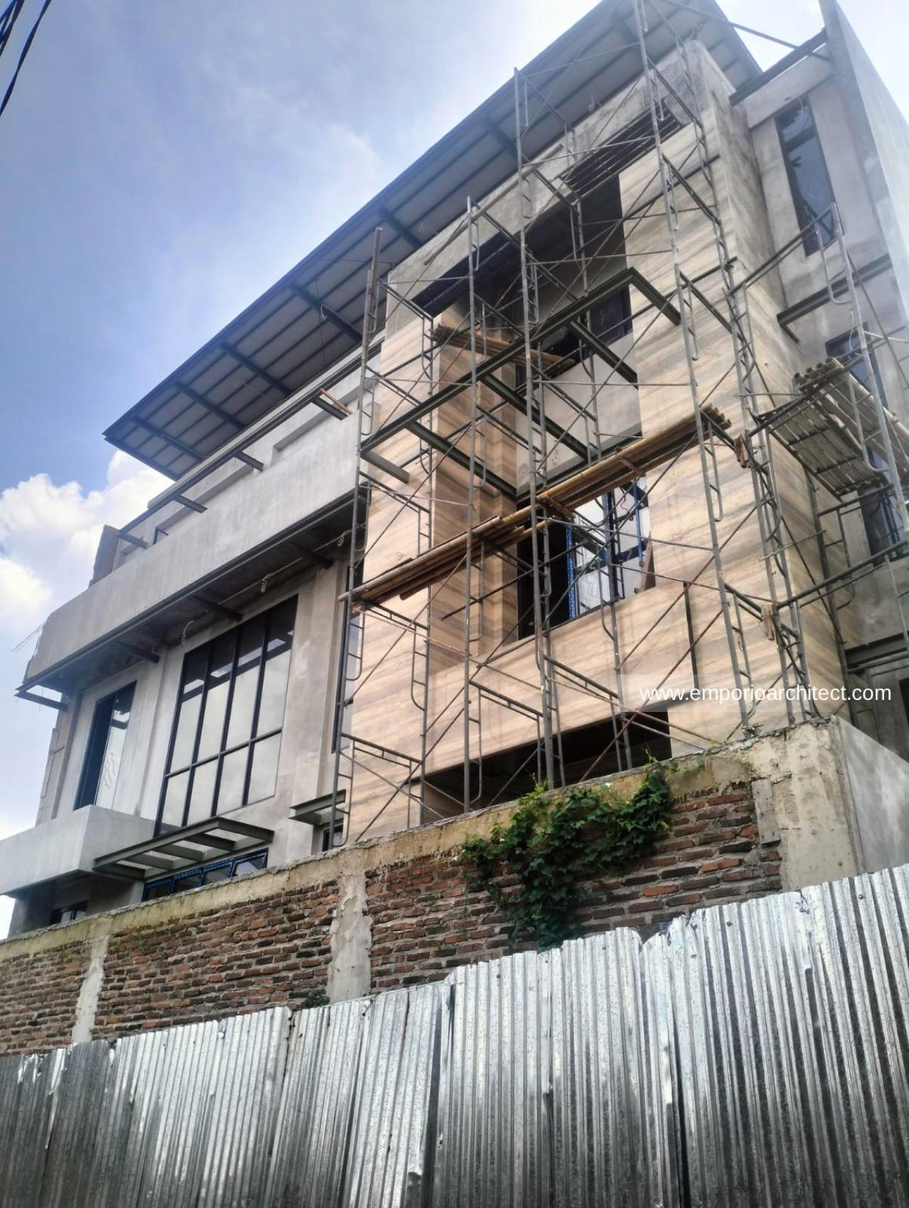 Construction Progress of Mrs. Natasha in Jakarta