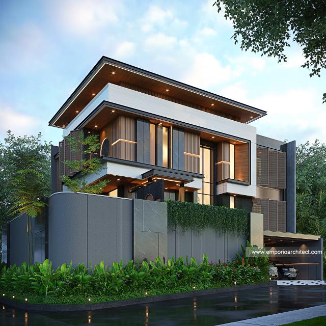 Thumb Desain Rumah Modern 3 Lantai Bapak IW 2020 di  Cipete, Jakarta Selatan 