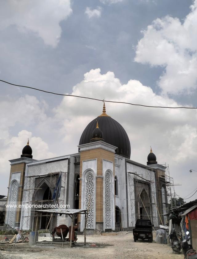 Progress Pembangunan Masjid Bapak AF di Bekasi