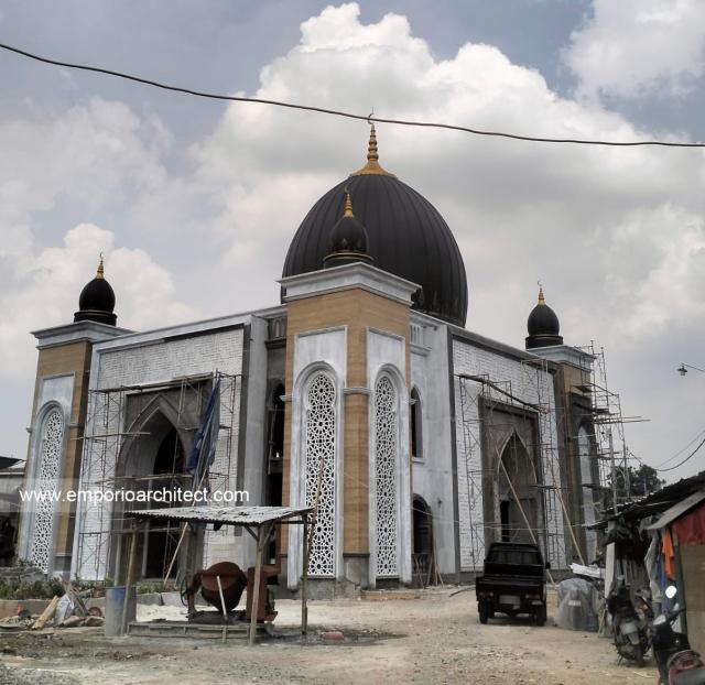 Progress Pembangunan Masjid Bapak AF di Bekasi