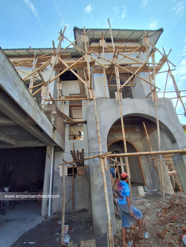 Construction Progress of Mr. Anis in Solo (Surakarta), Jawa Tengah