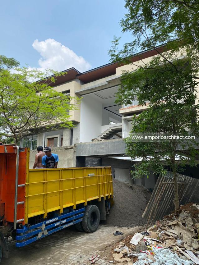 Construction Progress of Mr. BBG in BSD, Tangerang Selatan, Banten
