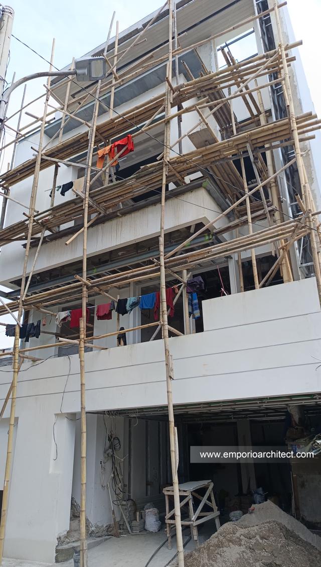 Construction Progress of Mr. BDM in Cipayung, Jakarta Timur