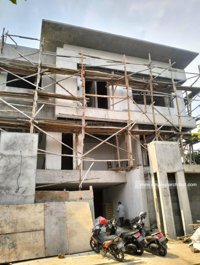 Progress Pembangunan Rumah Bapak DSH di Bekasi