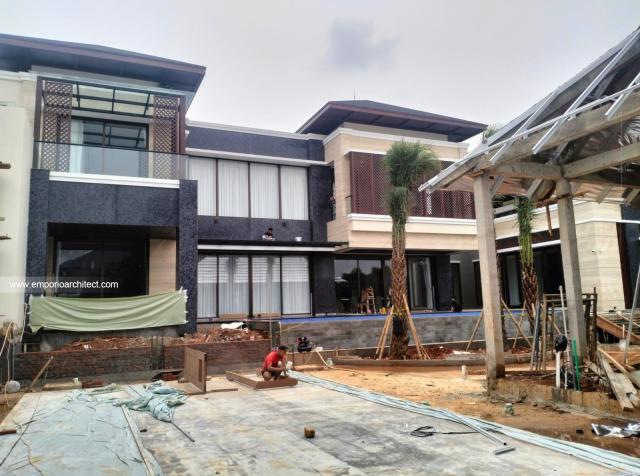 Progress Pembangunan Rumah Bapak ED di Cibubur, Jakarta Timur