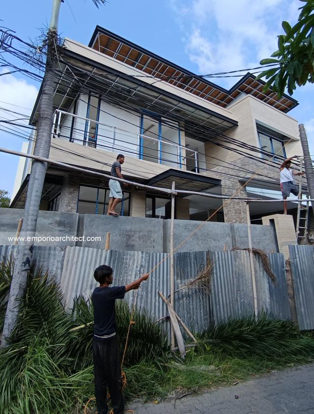 Gambar Progress Pembangunan Rumah Bapak FLX di Jakarta