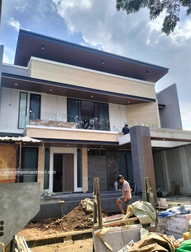 Progress Pembangunan Rumah Bapak HDL di Bekasi
