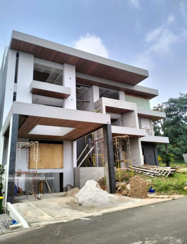 Construction Progress of Mr. JKO in Sentul, Bogor