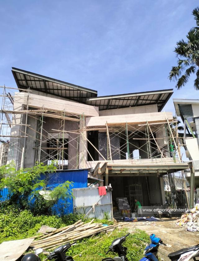 Progress Pembangunan Rumah Bapak MBR di Sentul, Bogor   