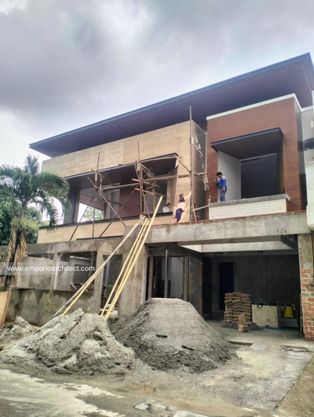 Progress Pembangunan Rumah Ibu E di Jakarta Selatan