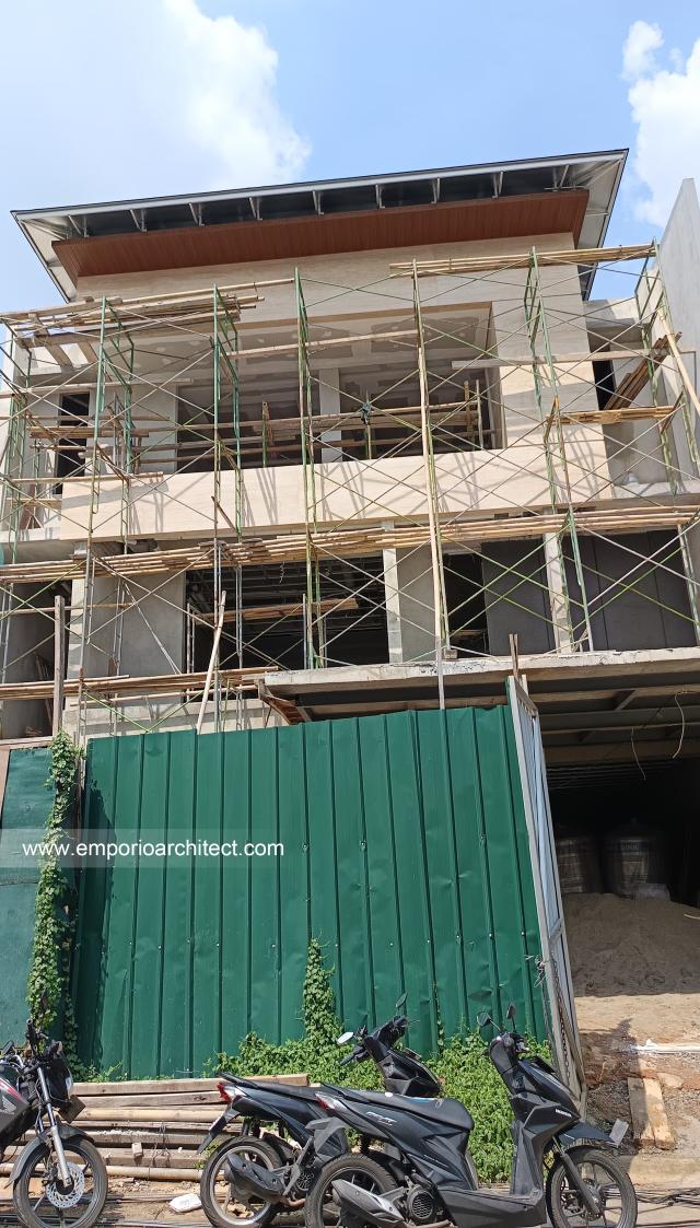 Construction Progress of Mrs. LND in Alam Sutera, Tangerang