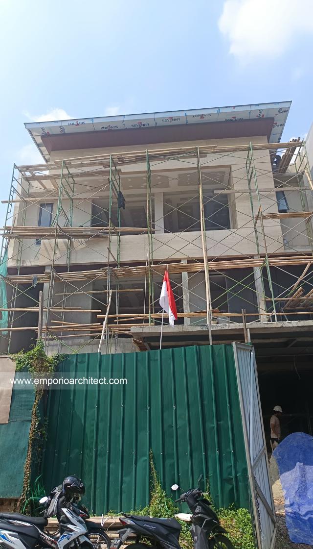Progress Pembangunan Rumah Ibu LND di Alam Sutera, Tangerang