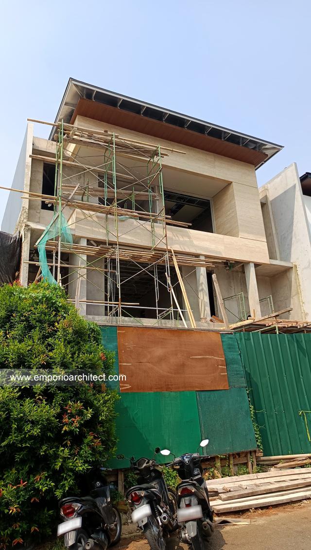 Progress Pembangunan Rumah Ibu LND di Alam Sutera, Tangerang