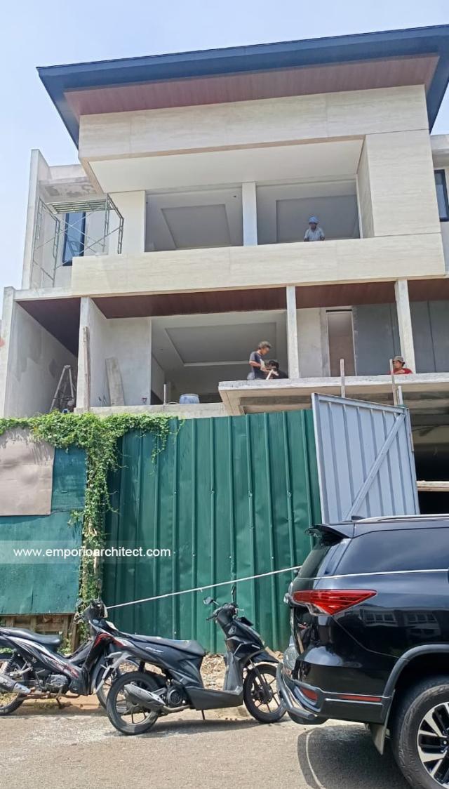 Progress Pembangunan Rumah Ibu LND di Alam Sutera, Tangerang