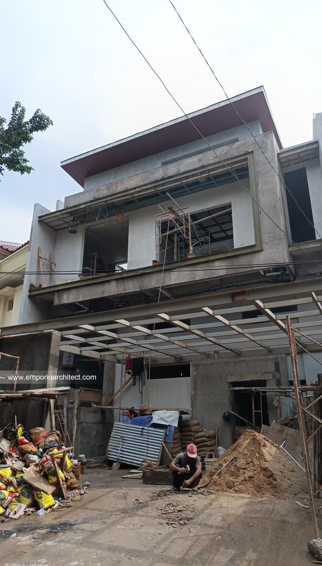 Gambar Progress Pembangunan Rumah Ibu LS di Jakarta Utara