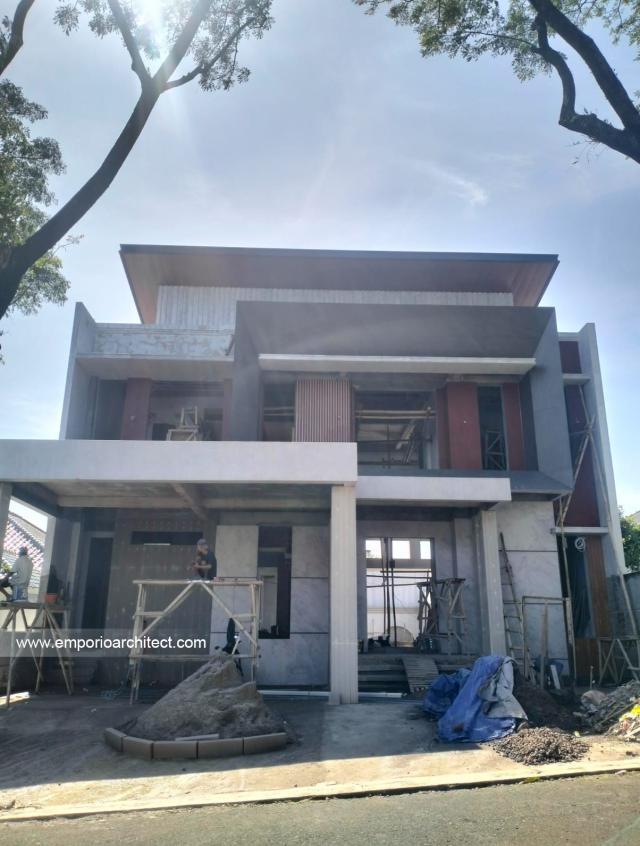 Construction Progress of Mrs. Melisa in Sentul, Bogor, Jawa Barat