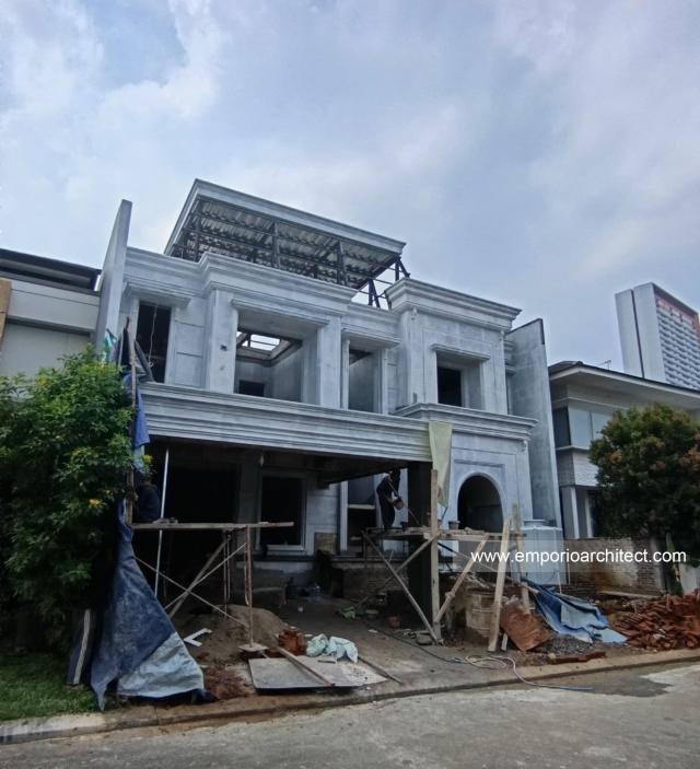 Gambar Progress Pembangunan Rumah Ibu SNT di Alam Sutera, Tangerang
