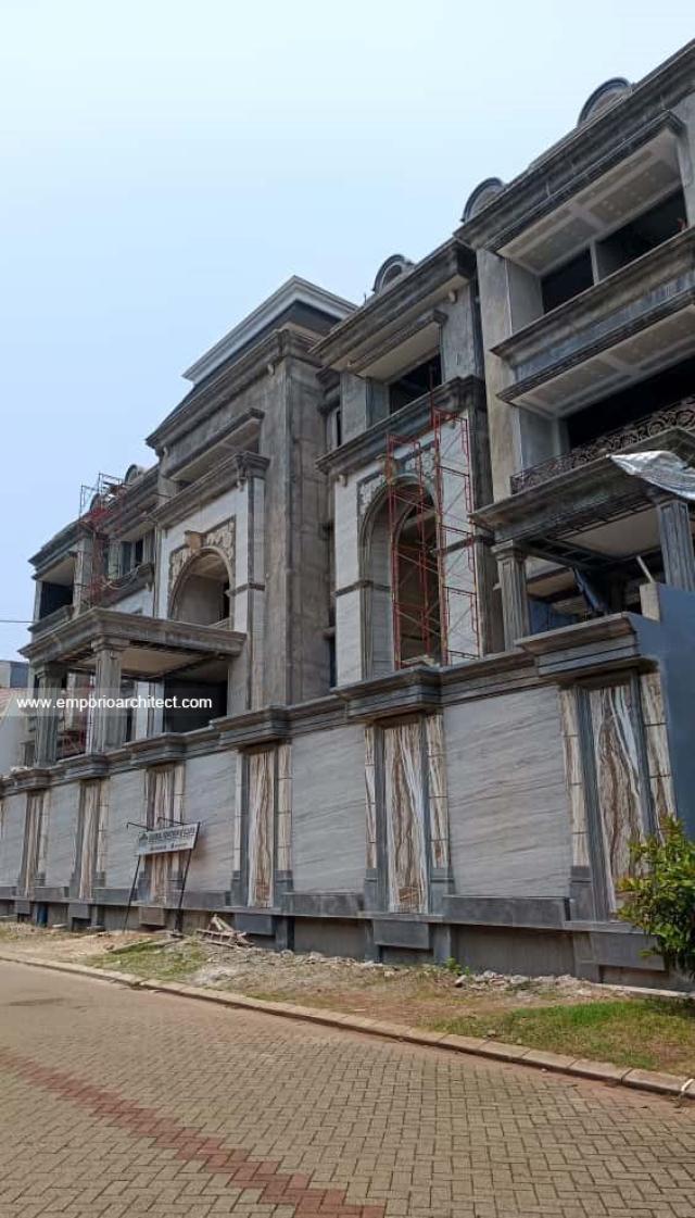 Progress Pembangunan Rumah Klasik di PIK, Jakarta Utara