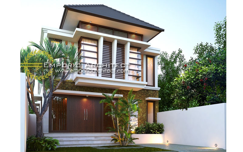 Contoh Desain Rumah Stil Bali Oke Image Result