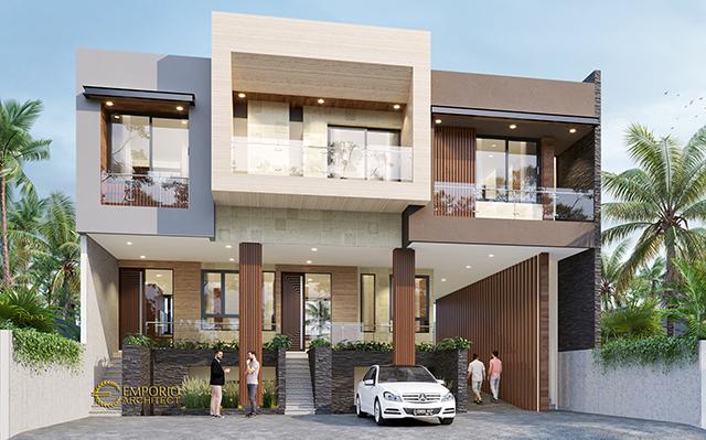Desain Apartemen Modern 3 Lantai Ibu Fei-Fei di  Bandung, Jawa Barat