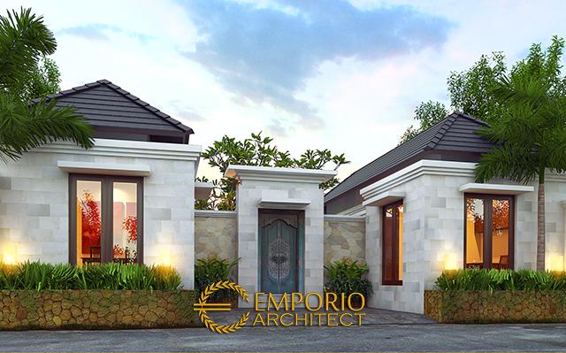 Mr. Wahyu Villa Bali Guest House 1 Floor Design - Malang