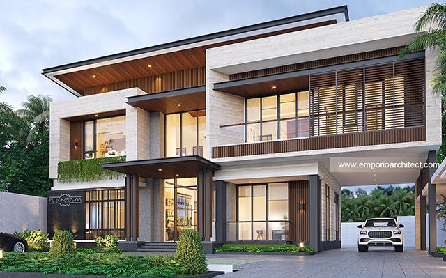 Desain Kantor Modern 2 Lantai PT. AKJI di  Yogyakarta