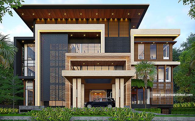 Mrs. SLL 1595 Modern Office 4 Floors Design - Jakarta