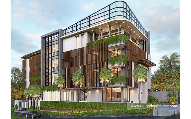 MSAL 1113 Modern Office 5 Floors Design - Jakarta