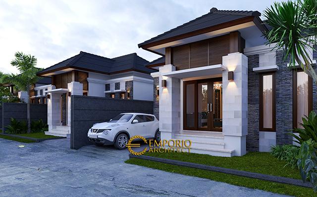 Wahanakarsa Swandiri Villa Bali Residence 1 Floor Design - Pekanbaru
