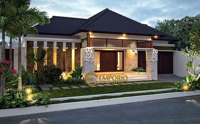 Mr. Farman Ali Villa Bali House 1 Floor Design - Jawa Timur