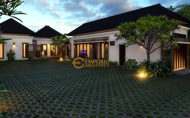 Made Wardana Villa Bali House 1 Floor Design - Denpasar, Bali