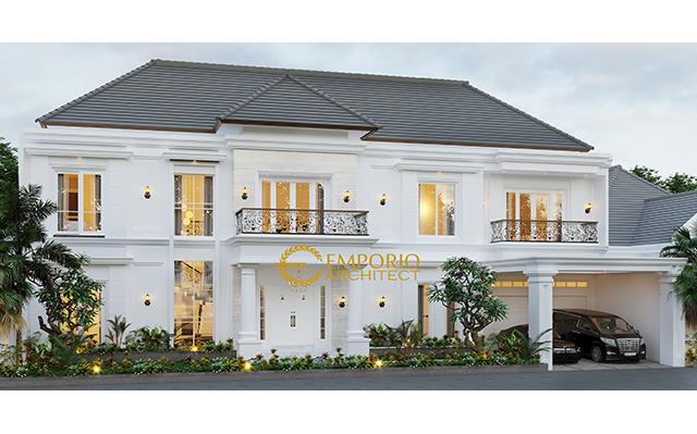 Mr. Hidayat Classic House 2 Floors Design - Makassar, Sulawesi Selatan