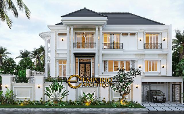 Desain Rumah Classic 2.5 Lantai Ibu CLD di  Tangerang, Banten