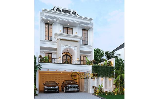 Mrs. Tami Classic House 3 Floors Design - Jakarta Timur