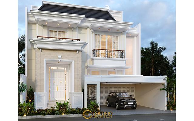 Mrs. WN Classic House 3.5 Floors Design - Jakarta Selatan